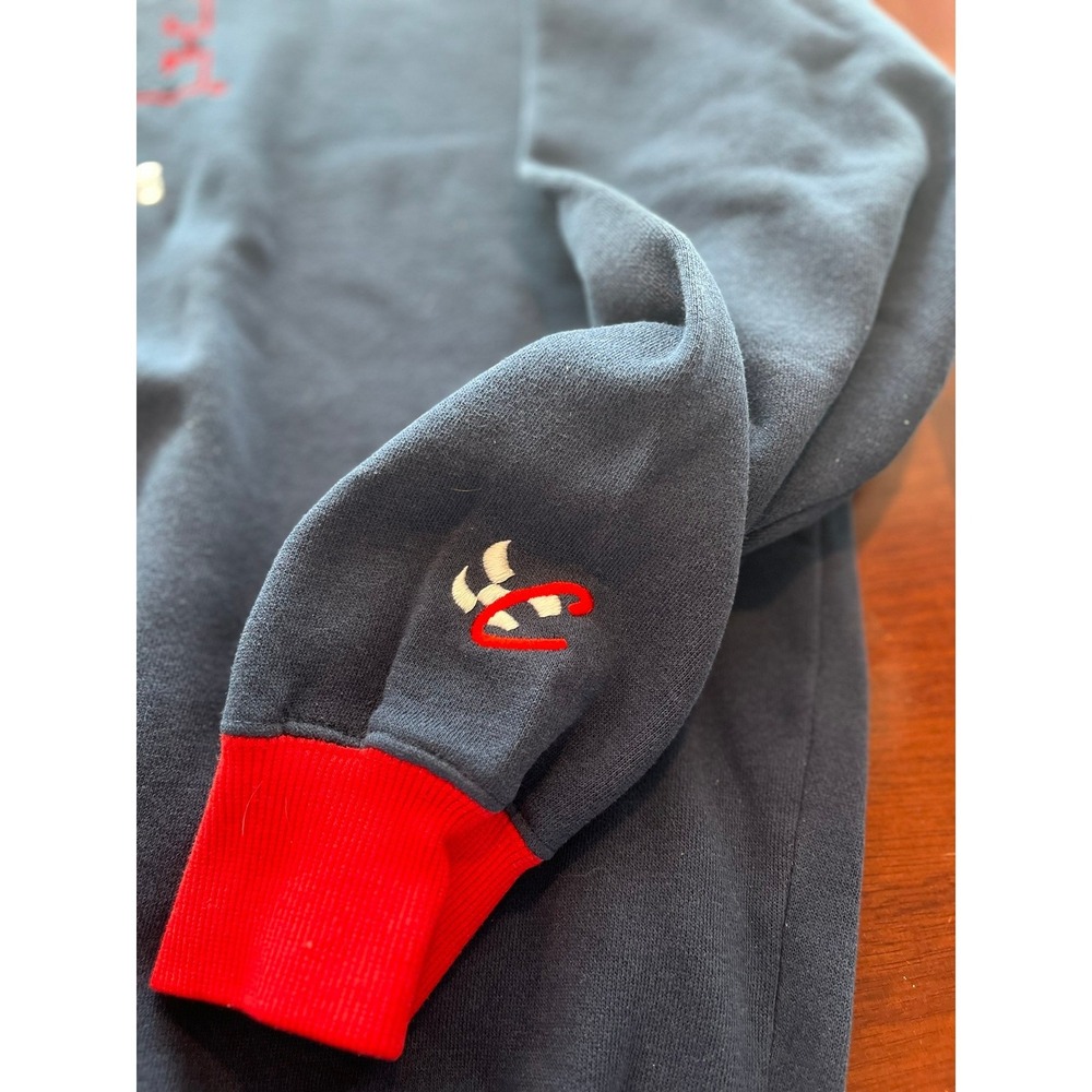 Rusty Wallace NASCAR Racing Sweatshirt Adult XXL Blue Red Chase Authentics - Picture 3 of 8